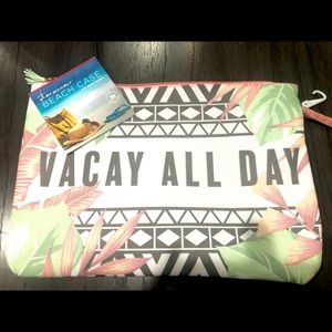 “Vacay All Day” Swimsuit Beach Accesory Pouch